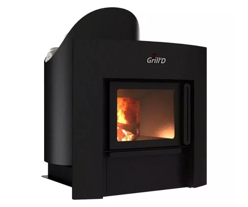 Дровяная печь 15 кВт Grill'D модуль шашлычный grillux для suomi grill fireplace 58х41х13