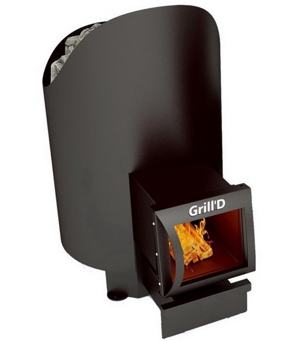 Дровяная печь 20 кВт Grill'D модуль шашлычный grillux для suomi grill fireplace 58х41х13
