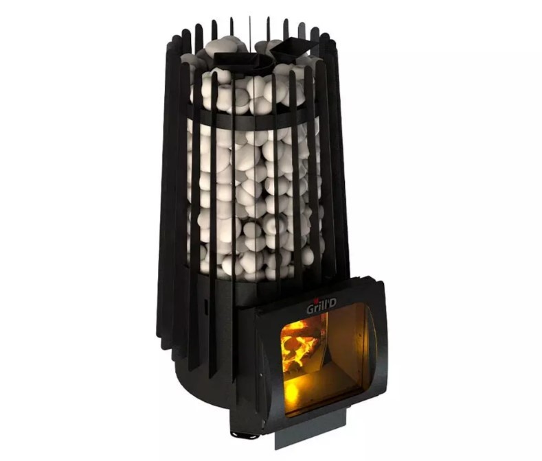 Дровяная печь 25 кВт Grill'D модуль шашлычный grillux для suomi grill fireplace 58х41х13