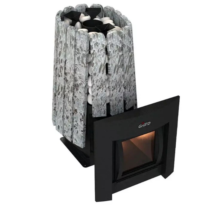 Дровяная печь свыше 30 кВт Grill'D модуль шашлычный grillux для suomi grill fireplace 58х41х13