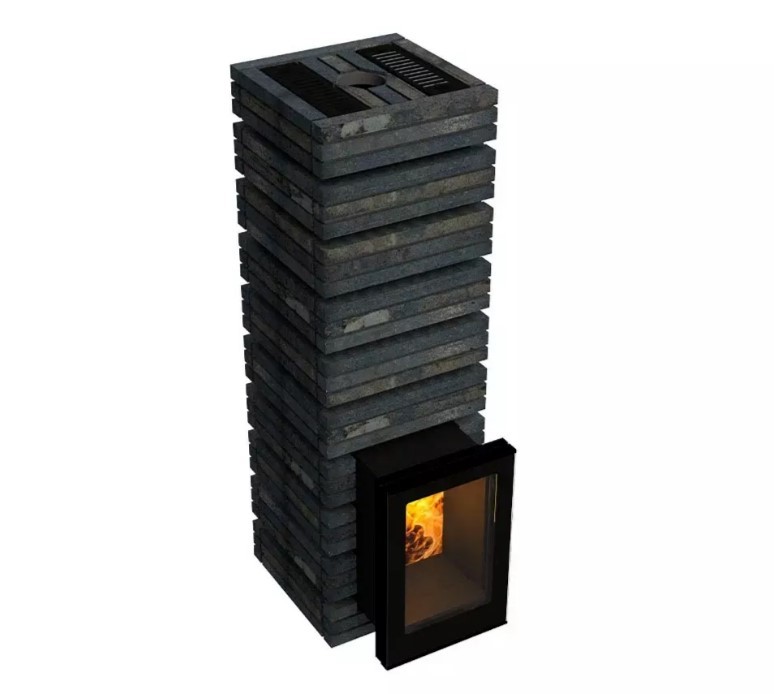 Дровяная печь 30 кВт Grill'D модуль шашлычный grillux для suomi grill fireplace 58х41х13