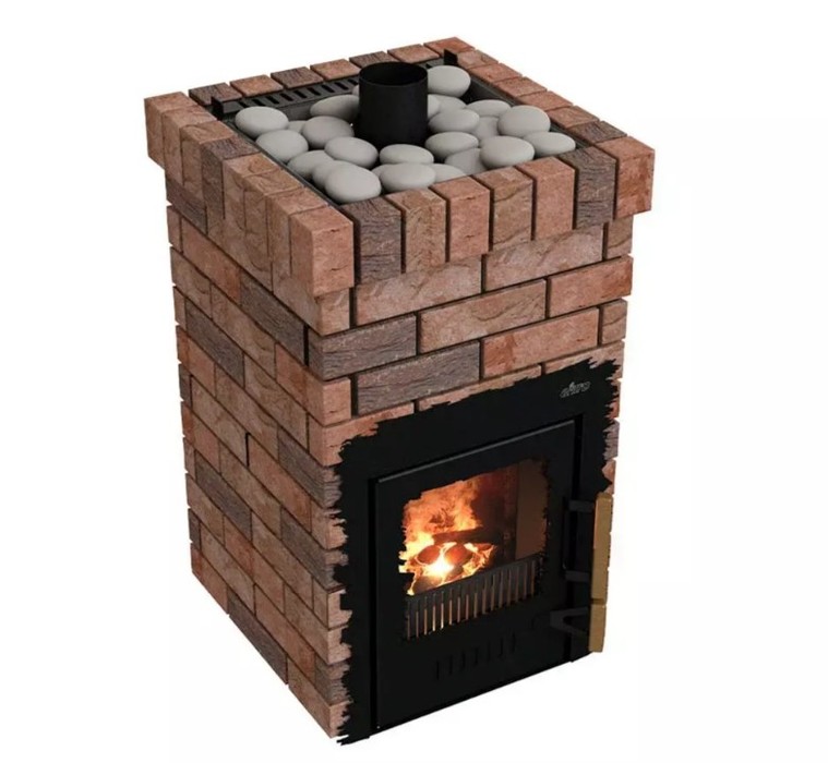 Дровяная печь 25 кВт Grill'D гриль камин grillux suomi grill fireplace 103х100х280 см