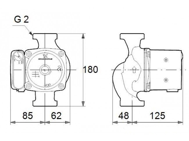 Циркуляционный насос Grundfos