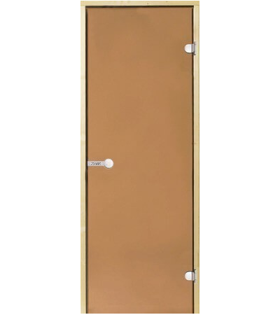 Двери стеклянные HARVIA 8/21 коробка осина, бронза D82101H дверь стекло бронза матовая 201х81 6мм 2 петли 716 gb магнит осина