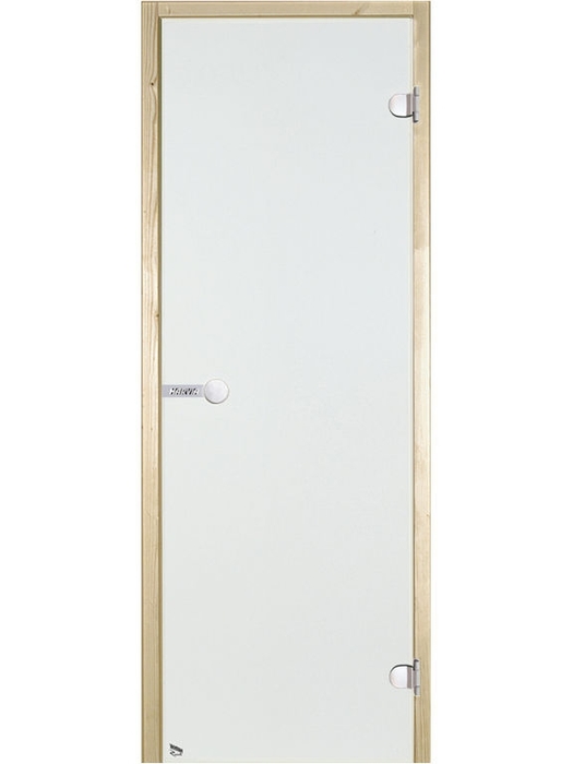 Двери стеклянные HARVIA 9/19 коробка сосна, прозрачная D91904M, цвет нет