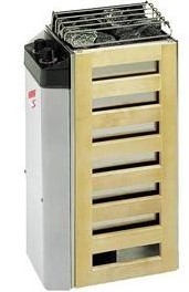 

Электрическая печь HARVIA, Хром, HARVIA Compact JM25 со встроенным пультом