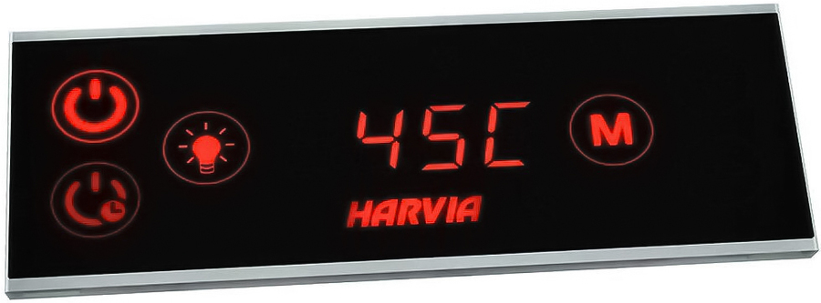 Парогенератор HARVIA HELIX HGX45 4.5 кВт с контрольной панелью, цвет стальной - фото 2