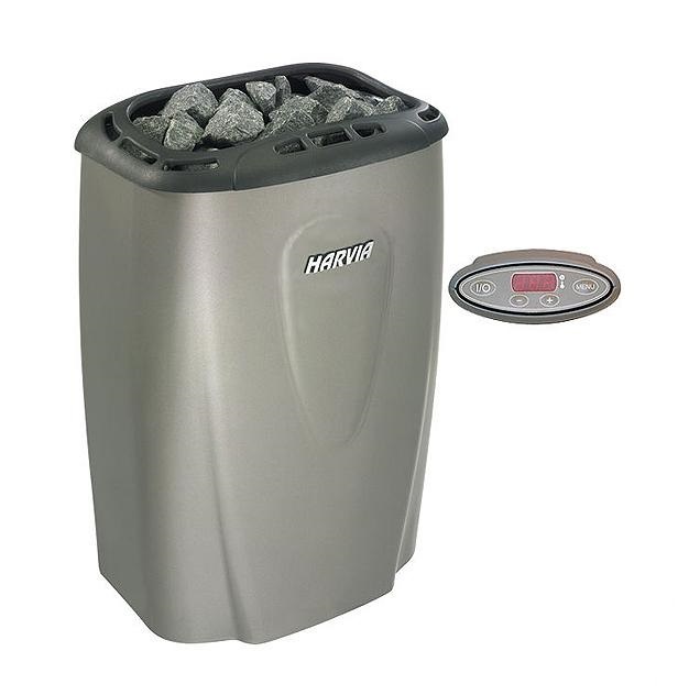 

Электрическая печь HARVIA, Серый, HARVIA Moderna V45E Platinum