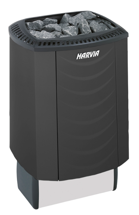Электрическая печь HARVIA Sound M80E Black без пульта, цвет черный