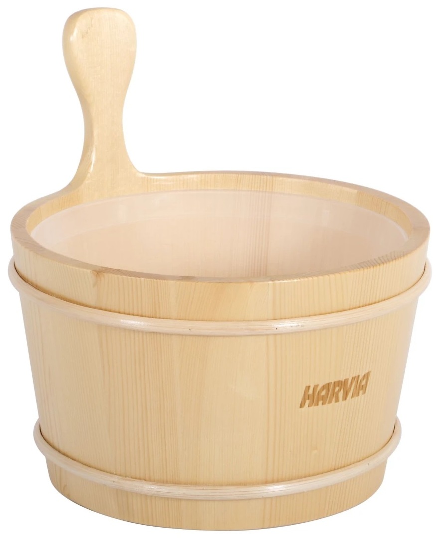 

Обливное устройство HARVIA, HARVIA Шайка деревянная 4л