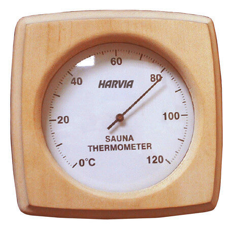 Термометр HARVIA термометр для бани жидкостный фанера прямоугольник