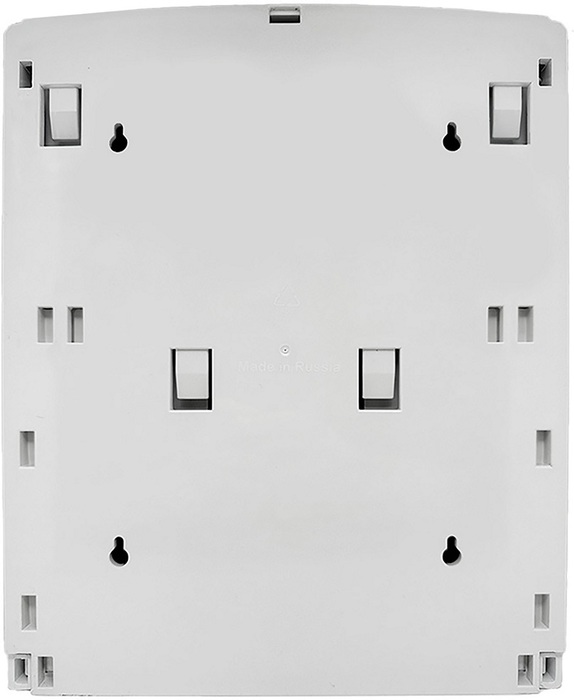 Диспенсер для бумажных полотенец HOR T1 СТАНДАРТ корпус белый, нижнее стекло серое, размер 24х28 - фото 4
