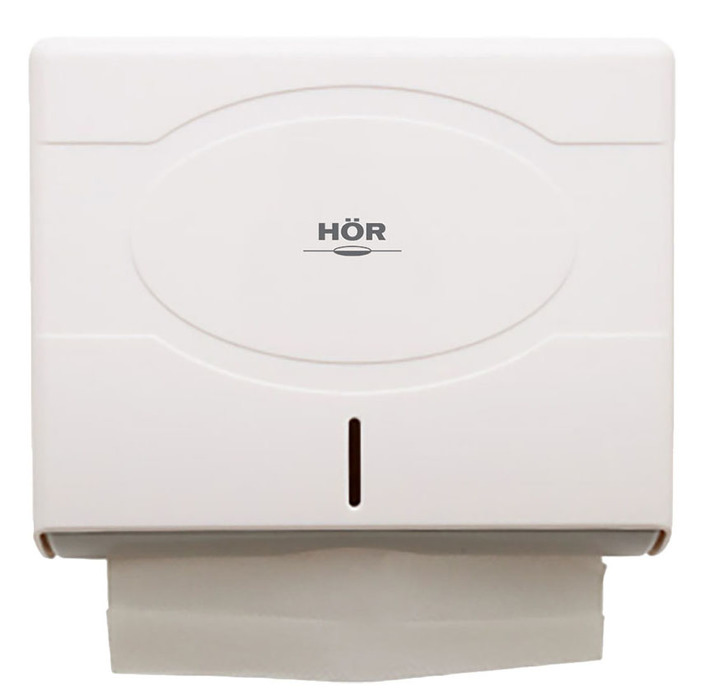 Диспенсер для бумажных полотенец HOR X-3309W, цвет белый