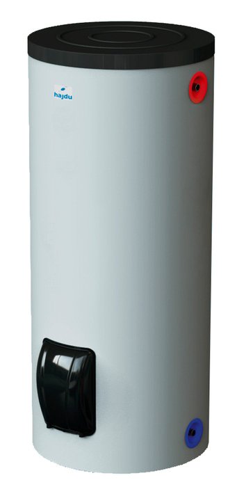Электрический накопительный вода нагреватель 300 л Hajdu Z300TР, размер 1535 х 660
