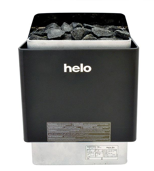 Электрическая печь 5 кВт Helo CUP 45 STJ (4,5 кВт, цвет графит) фото