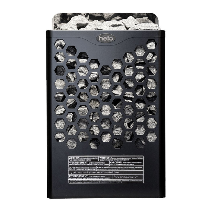 Электрическая печь 7 кВт Helo HANKO 60 STJ, чёрный фото