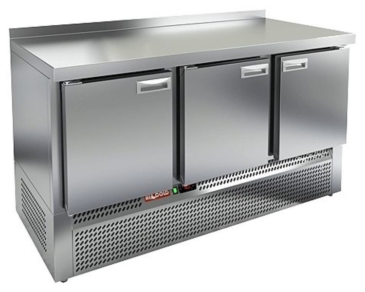 Морозильный стол Hicold GNES 111/BT З, размер 530x325