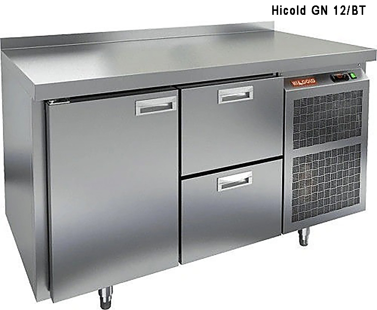 Морозильный стол Hicold GN 11/BT, размер 530x325 Hicold GN 11/BT - фото 2