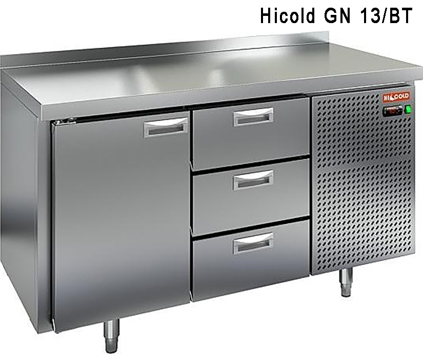 Морозильный стол Hicold GN 11/BT, размер 530x325 Hicold GN 11/BT - фото 3