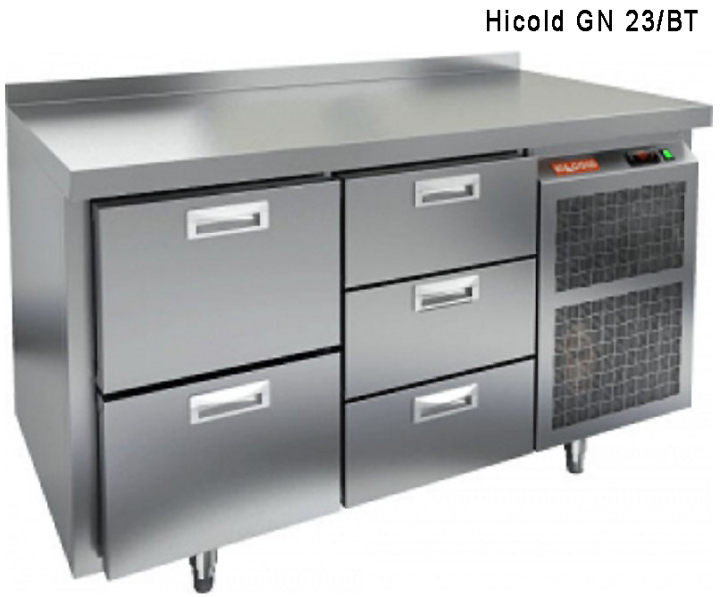 Морозильный стол Hicold GN 11/BT, размер 530x325 Hicold GN 11/BT - фото 5