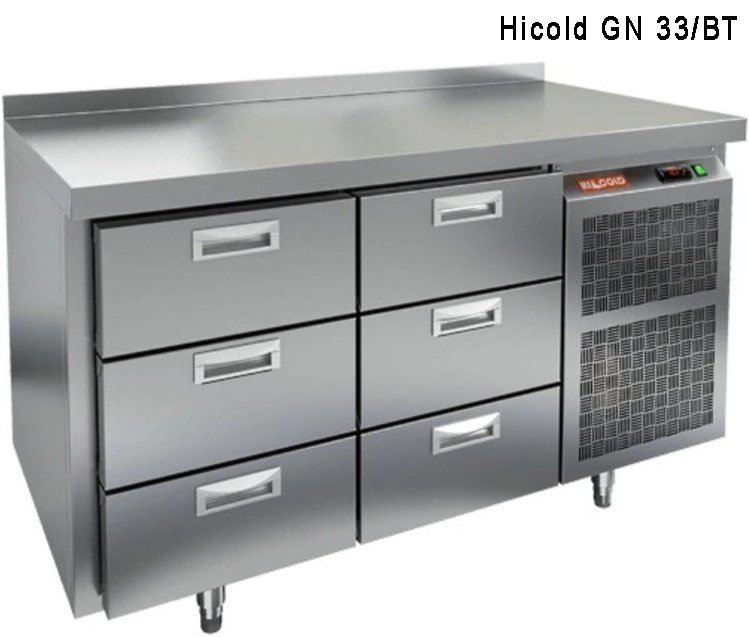 Морозильный стол Hicold GN 11/BT, размер 530x325 Hicold GN 11/BT - фото 7