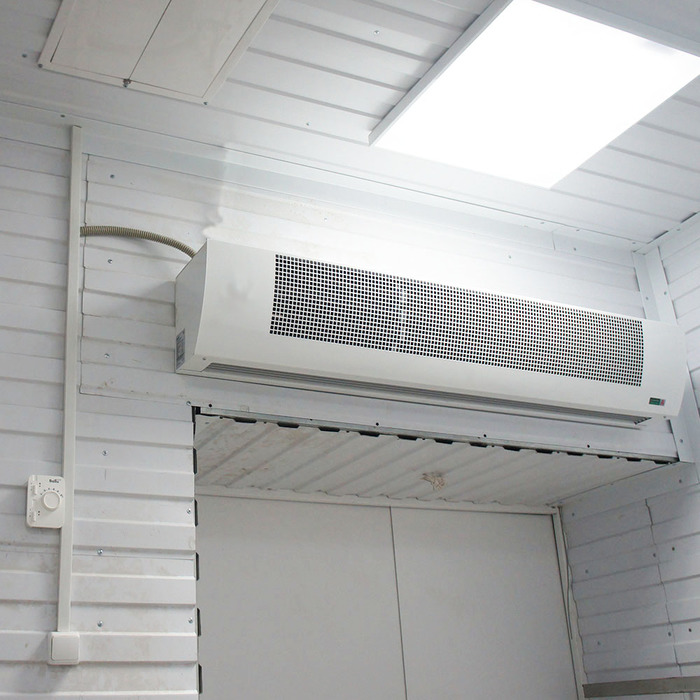 Электрическая тепловая завеса Hintek RT-1220-3.5-Y, цвет серый - фото 3