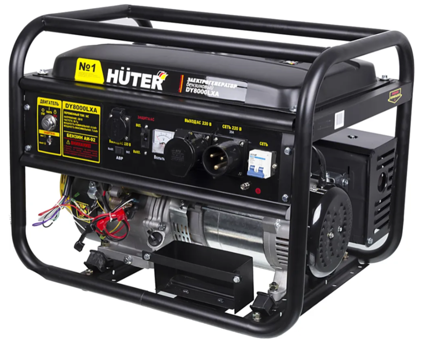 Бензиновый Huter DY8000LXA (с АВР) авр для бензогенератор huter dy5000lx dy6500lx