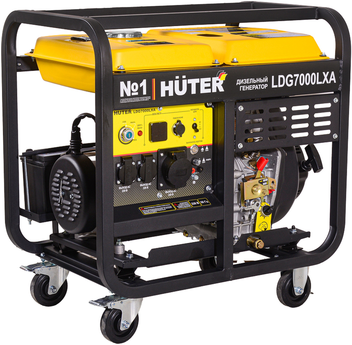 

Дизельный генератор Huter, Huter LDG 7000LXА