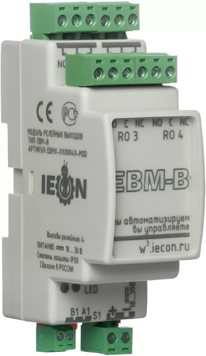

Модуль IECON, IECON EBMX-XX0004X-MOD