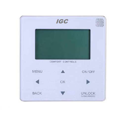 Проводной контроллер для модульных и мини-чиллеров с сенсорным дисплеем IGC садовые мини грабли feona