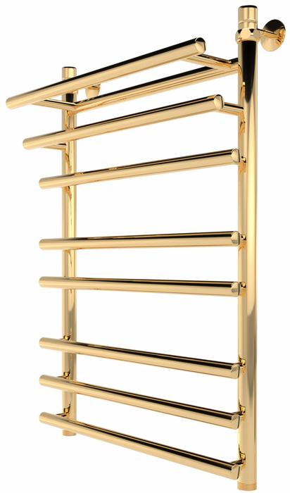 

Водяной полотенцесушитель шириной 510 - 600 мм INDIGO, Золотой, INDIGO Just Shelf (н.р.1) 80/50 Золото