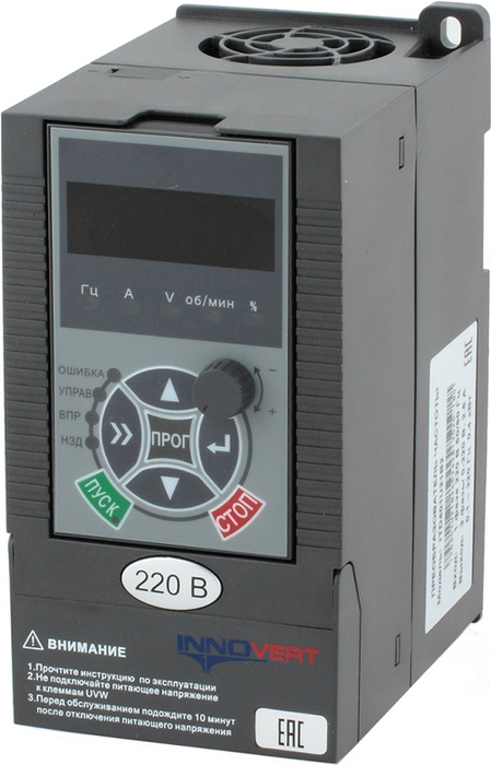 

Частотный INNOVERT, Серый, INNOVERT ITD251U21B2_0302