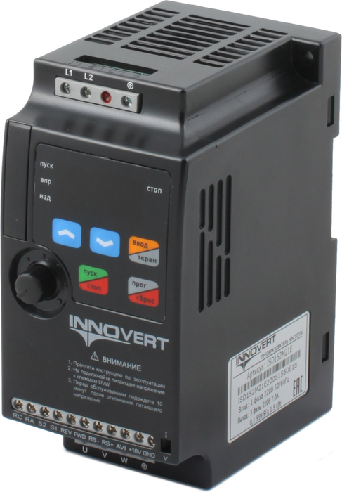 

Частотный INNOVERT, Черный, INNOVERT IVD251A21E