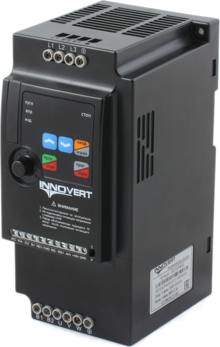 

Частотный INNOVERT, Черный, INNOVERT IVD552A43E