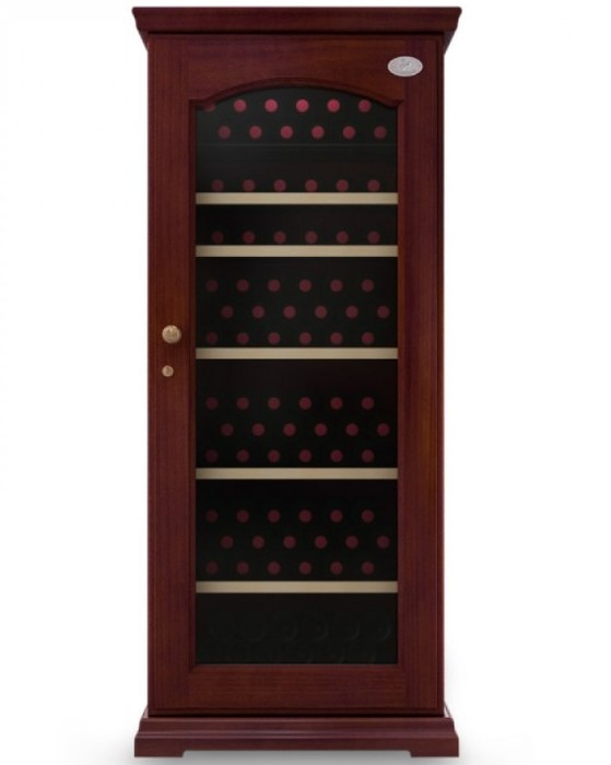 Отдельностоящий винный шкаф 101-200 бутылок IP Industrie CEXK 401 CU, цвет красный - фото 3