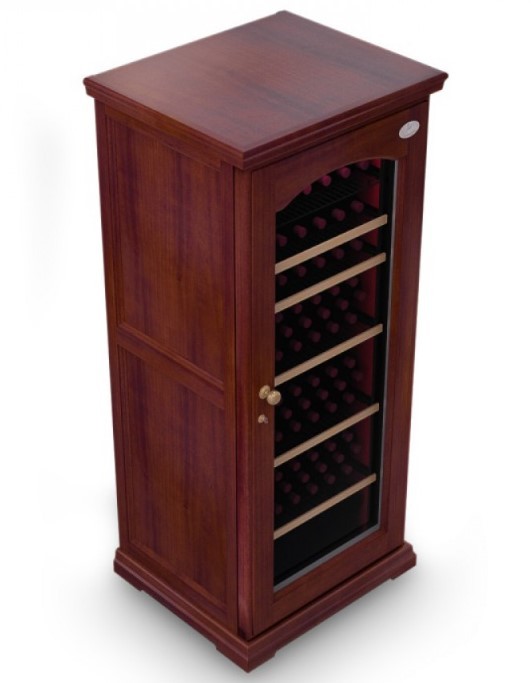Отдельностоящий винный шкаф 101-200 бутылок IP Industrie CEXK 401 CU, цвет красный - фото 6