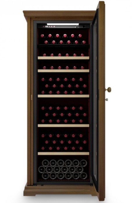 Отдельностоящий винный шкаф 101-200 бутылок IP Industrie CEXK 401 NU, цвет коричневый - фото 3