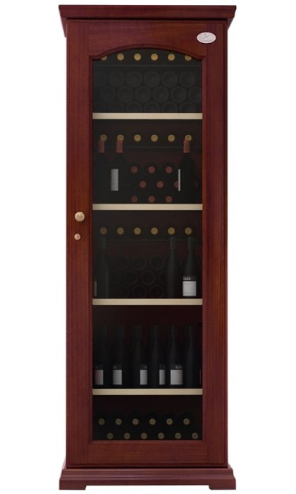 Отдельностоящий винный шкаф 101-200 бутылок IP Industrie CEXK 501 CU, цвет красный - фото 4