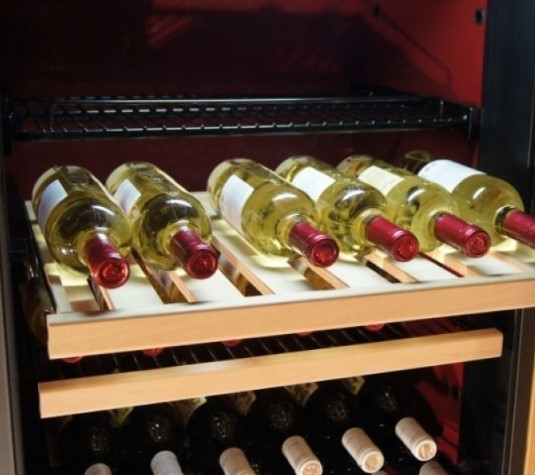 Отдельностоящий винный шкаф 101-200 бутылок IP Industrie CEXK 501 CU, цвет красный - фото 10