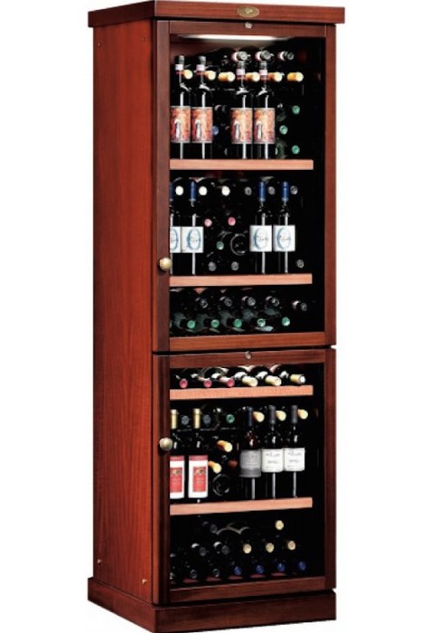 Отдельностоящий винный шкаф 101-200 бутылок IP Industrie CEXK 601 CU, цвет коричневый