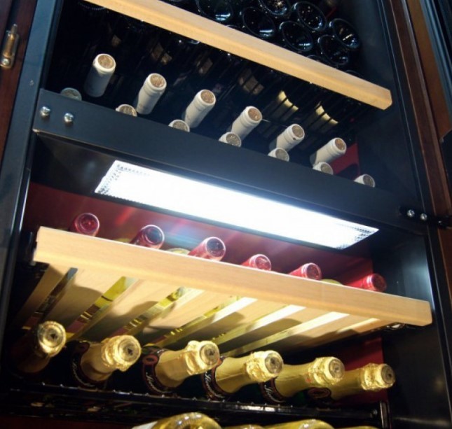 Отдельностоящий винный шкаф 101-200 бутылок IP Industrie CEXK 601 RU, цвет желтый - фото 8