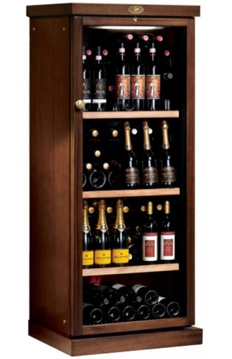Отдельностоящий винный шкаф 101-200 бутылок IP Industrie CEXPK 401 NU, цвет коричневый