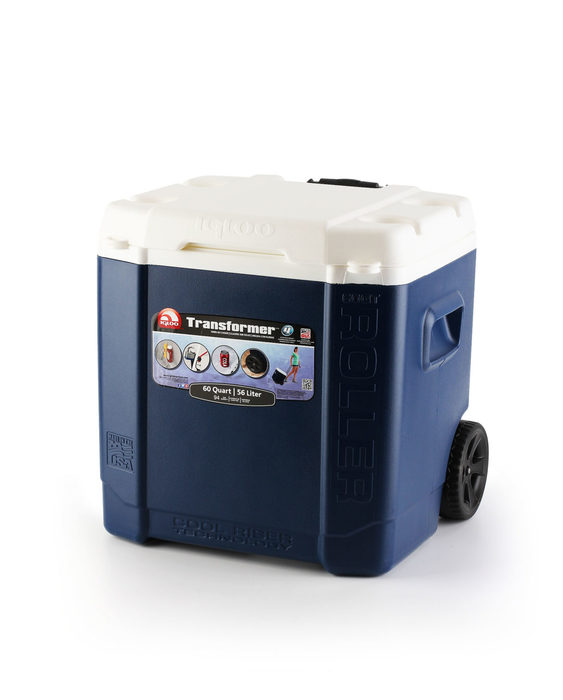 Термоконтейнер Igloo Transformer 60 Roller MID-BLUE сумка холодильник igloo latitude 60 qt roller red 00034470