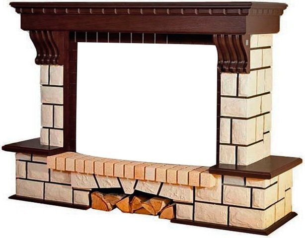 

Портал из камня для камина InterFlame, Мульти