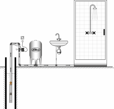 Погружной насос Jemix СН 4-5-30 - фото 3