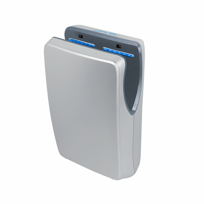 Пластиковая сушилка для рук Jofel Tifon 1500 Вт (АА24550), цвет серебристый