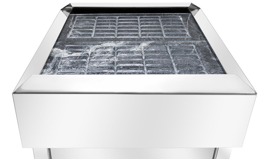 Электрическая печь 11 кВт Karina ECO 10 талькохлорит, цвет серый - фото 4