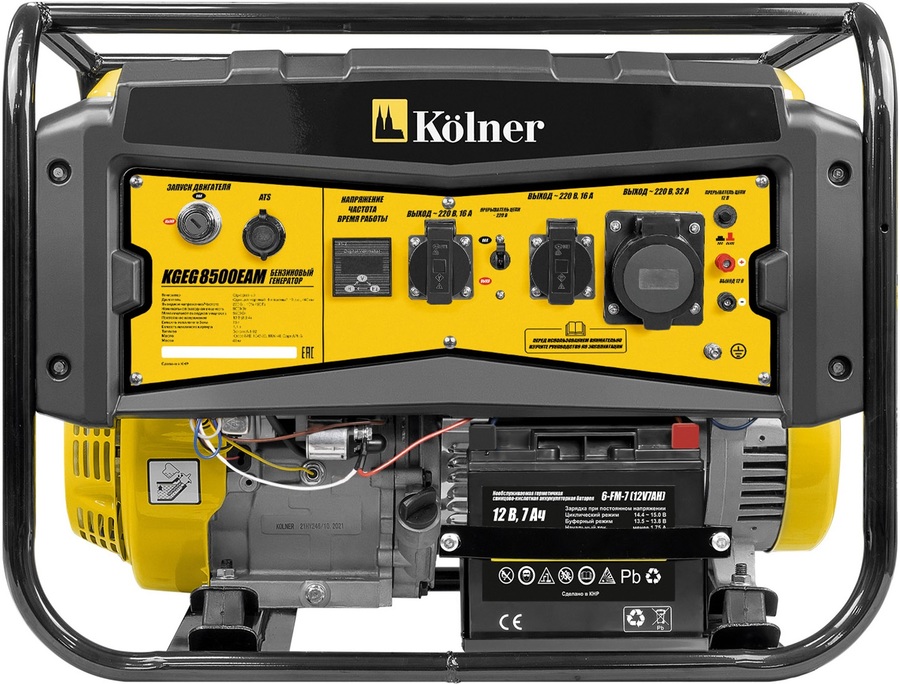 

Бензиновый Kolner, Kolner KGEG 8500EAМ
