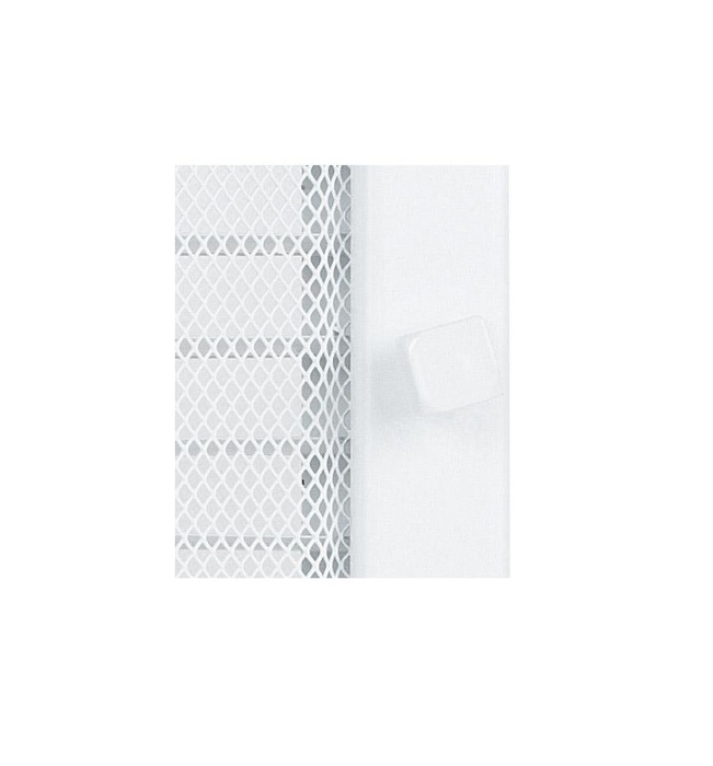 Вентиляционная решетка Kratki 17х30 белая с жалюзи 30BX, цвет белый - фото 6