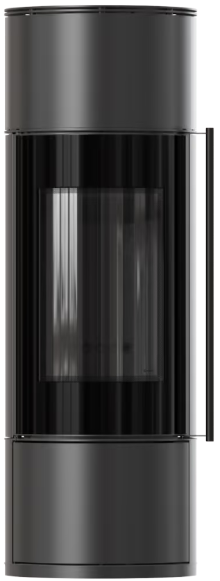 

Дровяная печь Kratki, Черный, Kratki AMBLER черная футеровка